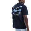 Tommy Jeans Graffiti Back Print Logo T-shirt In Navy For Men Dark Night Navy -Tommy Hilfiger Store 206858956 1 darknightnavy