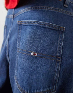 Tommy Jeans Aiden Baggy Jeans In Dark Wash For Men Denim Dark -Tommy Hilfiger Store 206859075 5