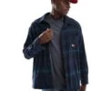 Tommy Jeans Check Overshirt In Navy For Men Deep Seawater Check -Tommy Hilfiger Store 206859235 1 deepseawatercheck