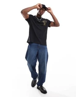 Tommy Jeans City Signature Back Print T-shirt In Black For Men -Tommy Hilfiger Store 206859244 4