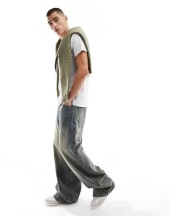 Tommy Jeans 2 Pack Slim Flag Logo T-shirts In Grey And Navy For Men Grey/navy -Tommy Hilfiger Store 206859252 4