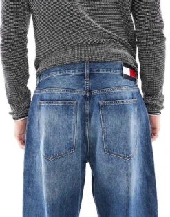 Tommy Jeans Game Day Aiden Baggy Jeans In Indigo For Men -Tommy Hilfiger Store 206859353 4
