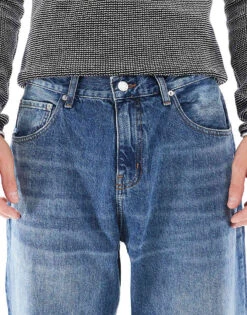 Tommy Jeans Game Day Aiden Baggy Jeans In Indigo For Men -Tommy Hilfiger Store 206859353 5