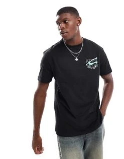 Tommy Jeans Graffiti Back Print Logo T-shirt In Black For Men -Tommy Hilfiger Store 206859393 4