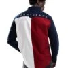 Tommy Jeans Shirt With Back Flag In Navy For Men Dark Night Navy -Tommy Hilfiger Store 206859577 1 darknightnavy