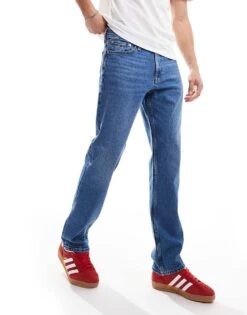 Tommy Jeans Ryan Regular Straight Jeans In Mid Wash For Men Denim Medium -Tommy Hilfiger Store 206859659 1 denimmedium 1