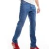 Tommy Jeans Ryan Regular Straight Jeans In Mid Wash For Men Denim Medium -Tommy Hilfiger Store 206859659 1 denimmedium