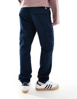 Tommy Jeans Ryan Ripstop Cargo Trousers In Navy For Men Dark Night Navy -Tommy Hilfiger Store 206859685 3
