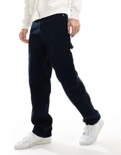 Tommy Jeans Skater Cord Carpenter Trousers In Navy For Men Dark Night Navy -Tommy Hilfiger Store 206859730 3