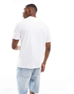 Tommy Jeans Signature Twist Logo T-shirt In White For Unisex -Tommy Hilfiger Store 206859880 3