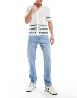 Tommy Jeans Ryan Regular Straight Jeans In Light Wash For Men Denim Light -Tommy Hilfiger Store 206859888 3