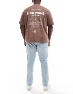 Tommy Jeans Plus Austin Slim Tapered Jeans In Light Wash For Men Denim Light -Tommy Hilfiger Store 206859977 2