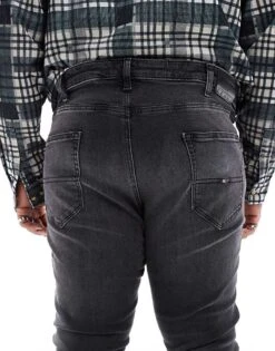 Tommy Jeans Plus Scanton Jeans In Black For Men Denim Black -Tommy Hilfiger Store 206860180 4