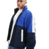 Tommy Jeans Reversible Teddy Jacket In Blue Colourblock For Men Bright Blue Multi -Tommy Hilfiger Store 206860288 1 brightbluemulti