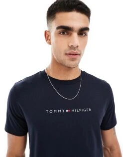 Tommy Hilfiger Original Lounge T-shirt In Navy For Men