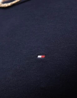 Tommy Hilfiger Signature Essential Thermal Long Sleeve Top In Navy For Men -Tommy Hilfiger Store 206876768 4