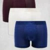 Tommy Hilfiger Everyday Luxe 3 Pack Trunk In Burgundy/Ecru/blue For Men Multi -Tommy Hilfiger Store 206876898 1 multi