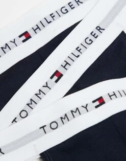 Tommy Hilfiger Signature Essential 3 Pack Jockstrap In Navy For Men -Tommy Hilfiger Store 206877000 4