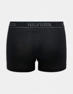 Tommy Hilfiger Monotype 3 Pack Trunk In Grey/white/black For Men Multi -Tommy Hilfiger Store 206877116 3