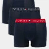 Tommy Hilfiger Original 3 Pack Trunk With Coloured Waistband In Navy For Men -Tommy Hilfiger Store 206877169 1 navy