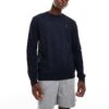 Tommy Hilfiger Essentials Lounge Sweatshirt In Navy For Men -Tommy Hilfiger Store 206877189 1 navy