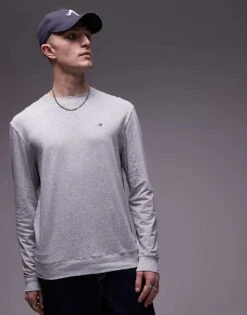 Tommy Hilfiger Essentials Lounge Sweatshirt In Grey For Men