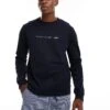 Tommy Hilfiger Original Lounge Sweatshirt In Navy For Men -Tommy Hilfiger Store 206877292 1 navy