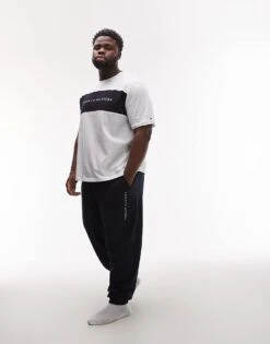 Tommy Hilfiger Plus Original Jogger In Navy For Men