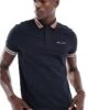 Tommy Hilfiger Striped Collar Polo Shirt In Navy For Men Desert Sky -Tommy Hilfiger Store 206877559 1 desertsky