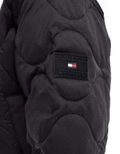 Tommy Hilfiger Onion Quilted Bomber Jacket In Black For Men -Tommy Hilfiger Store 206877955 3