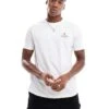 Tommy Hilfiger Stack Logo T-shirt In White For Men -Tommy Hilfiger Store 206877973 1 white