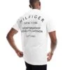 Tommy Hilfiger Back Print T-shirt In White For Men