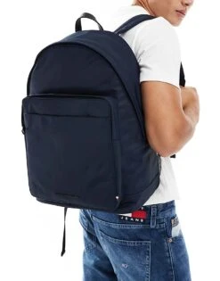 Tommy Hilfiger Repreve Backpack In Navy For Men Space Blue