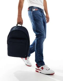 Tommy Hilfiger Repreve Backpack In Navy For Men Space Blue -Tommy Hilfiger Store 206885351 3