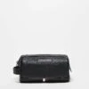 Tommy Hilfiger Pu Leather Washbag In Black For Men -Tommy Hilfiger Store 206885381 1 black