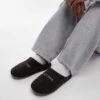 Tommy Hilfiger Teddy Slippers In Dark Brown For Men Dark Coffee -Tommy Hilfiger Store 206885404 1 darkcoffee