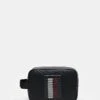 Tommy Hilfiger Foundation Stripe Washbag In Black For Men -Tommy Hilfiger Store 206885582 1 black