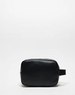 Tommy Hilfiger Foundation Stripe Washbag In Black For Men -Tommy Hilfiger Store 206885582 3