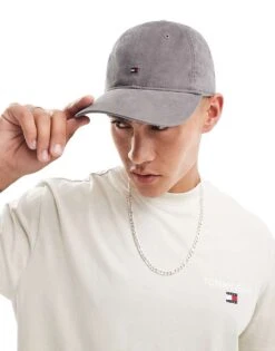 Tommy Hilfiger Flag Cap In Stony Beige For Men Shady Stone