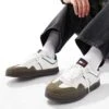 Tommy Jeans Greenwich Retro Trainers With Gum Sole In White For Men Ecru -Tommy Hilfiger Store 206885707 1 ecru