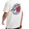 Tommy Jeans Globe Graphic T-shirt In White For Men -Tommy Hilfiger Store 206979986 1 white