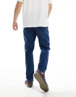 Tommy Jeans Whiskered Regular Tapered Dad Jeans In Blue For Men -Tommy Hilfiger Store 207177675 3