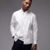 Tommy Hilfiger Flex Poplin Shirt In White For Men -Tommy Hilfiger Store 207282879 1 white