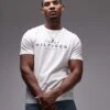 Tommy Hilfiger Large Logo T-shirt In White For Men -Tommy Hilfiger Store 207283060 1 white