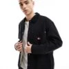 Tommy Jeans Cord Overshirt In Black For Men -Tommy Hilfiger Store 207285756 1 black