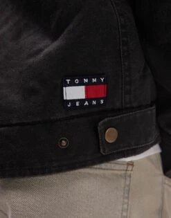 Tommy Jeans Hooded Jacket In Black For Men Bristol Black -Tommy Hilfiger Store 207285826 4