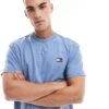 Tommy Jeans Relaxed Badge T-shirt In Blue For Men Colorado Blue -Tommy Hilfiger Store 207286023 1 coloradoblue