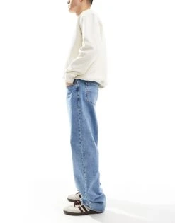 Tommy Jeans Jaimie Loose Straight Jeans In Light Wash For Men Denim Light -Tommy Hilfiger Store 207286024 3