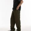 Tommy Jeans Jaimie Carpenter Trousers In Olive Green For Men Fatigue Green -Tommy Hilfiger Store 207286058 1 fatiguegreen