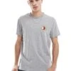 Tommy Jeans Small Crest Logo T-shirt In Grey For Men Grey Htr -Tommy Hilfiger Store 207286353 1 greyhtr